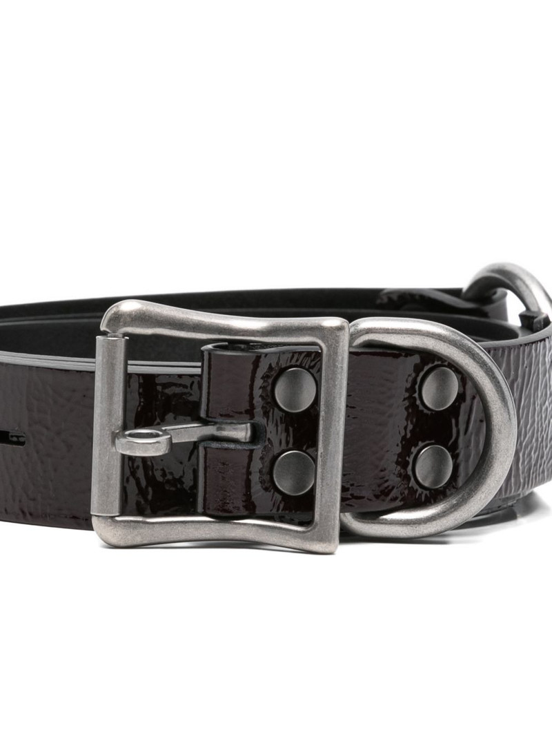 Martine Rose bondage leather belt outlook