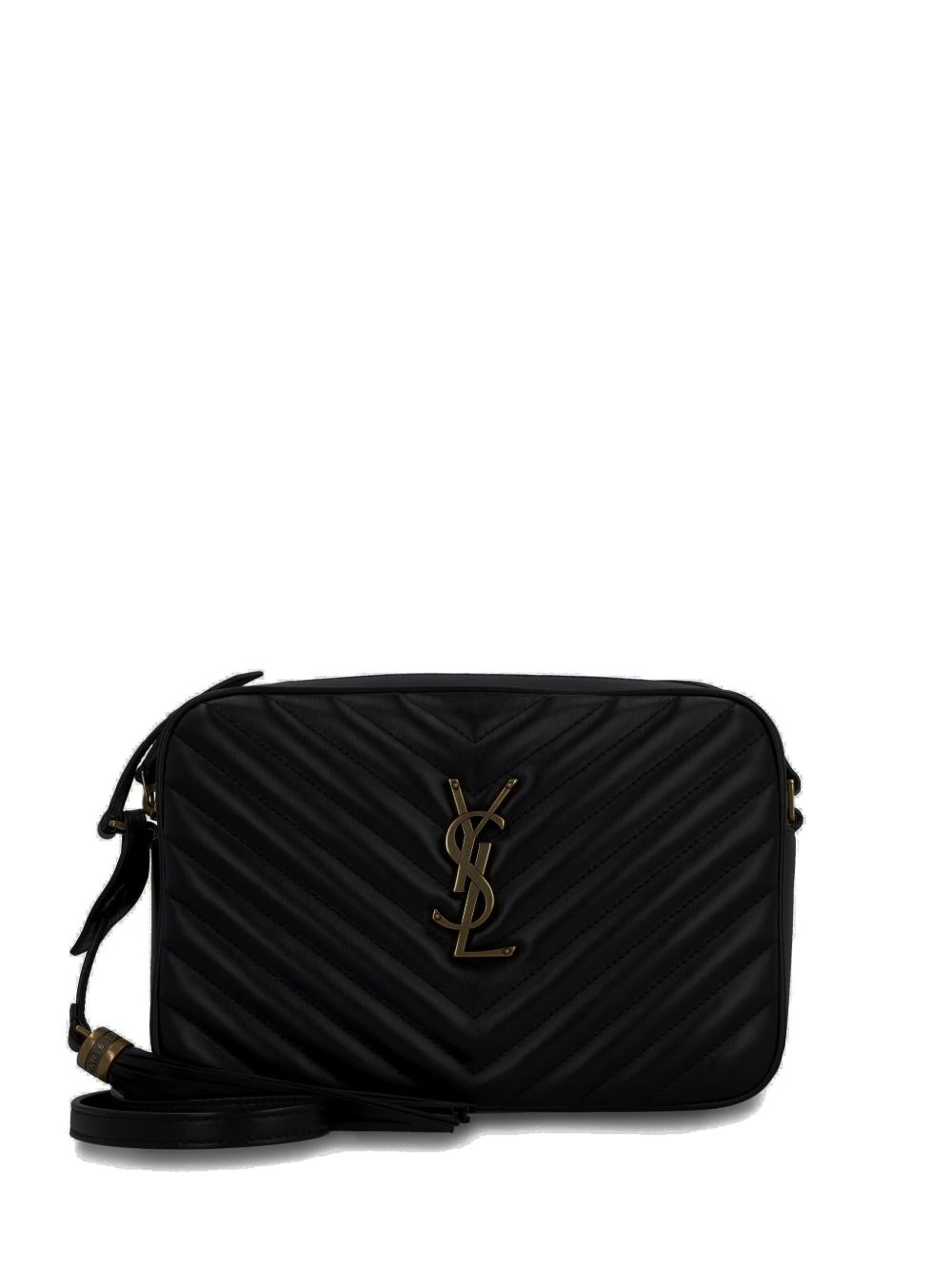 Lou quilted messenger bag - 1