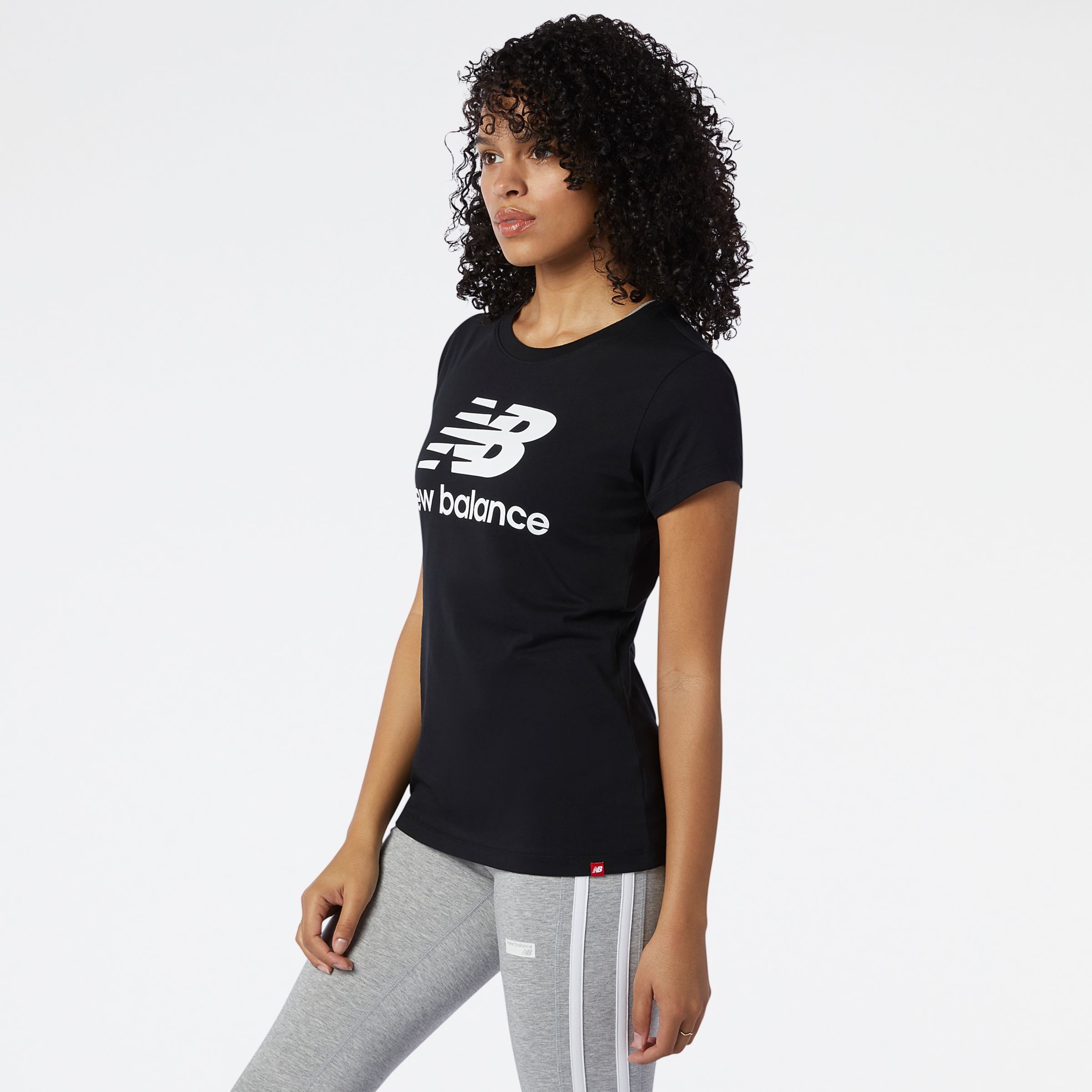 NB Essentials Stacked Logo Tee - 2