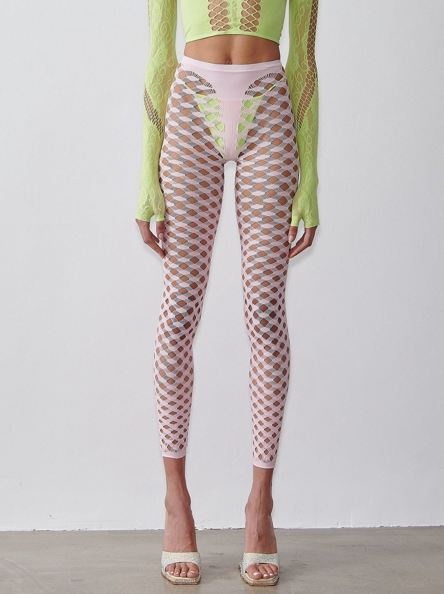 LORNA LEGGINGS ROSE QUARTZ - 2
