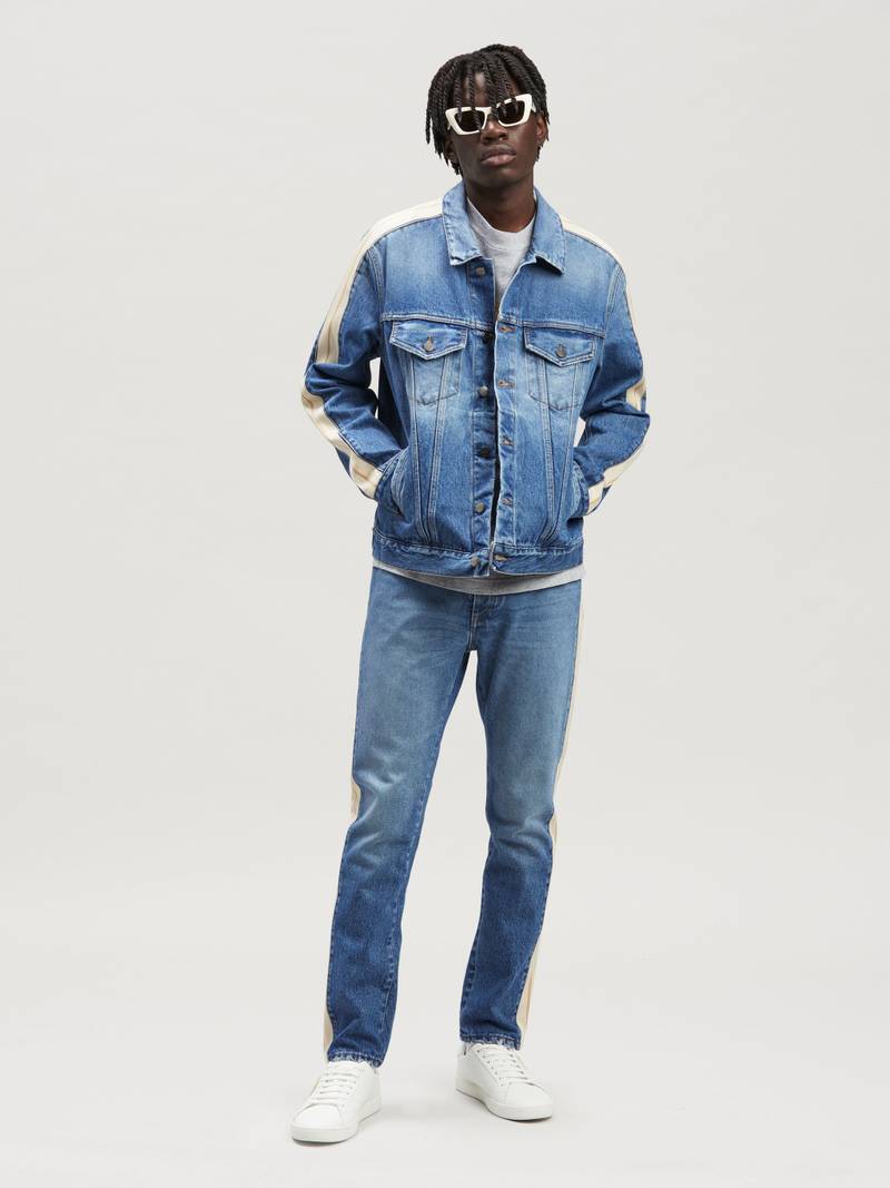 Palm Angels TRACK DENIM JACKET outlook