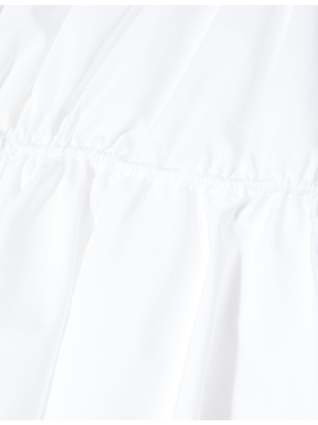 Ruffled Short-Sleeves Cotton Mini Dress - 6