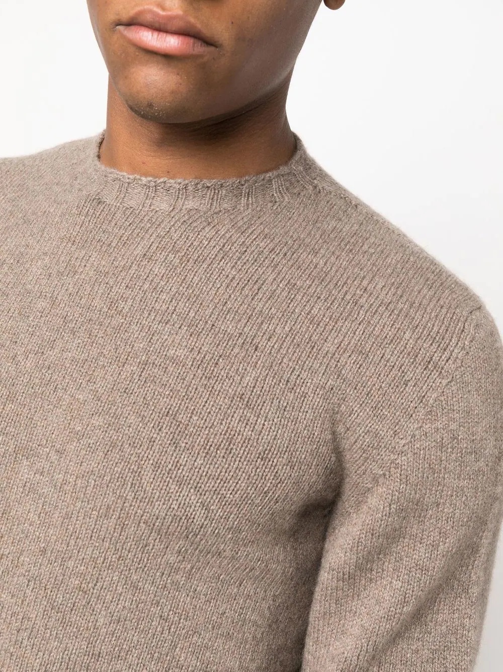 fine-knit cashmere jumper - 5