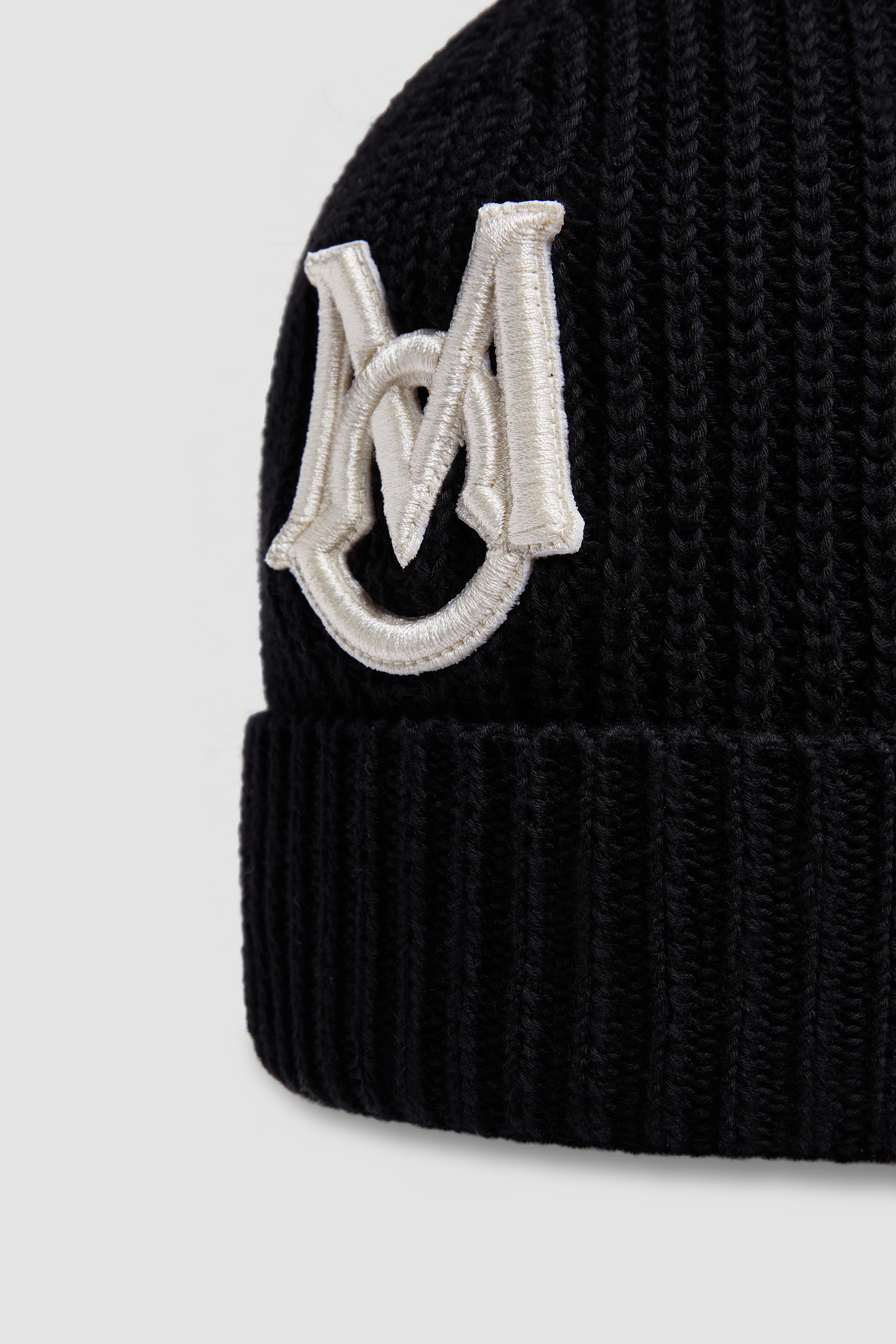 Embroidered Monogram Beanie - 3