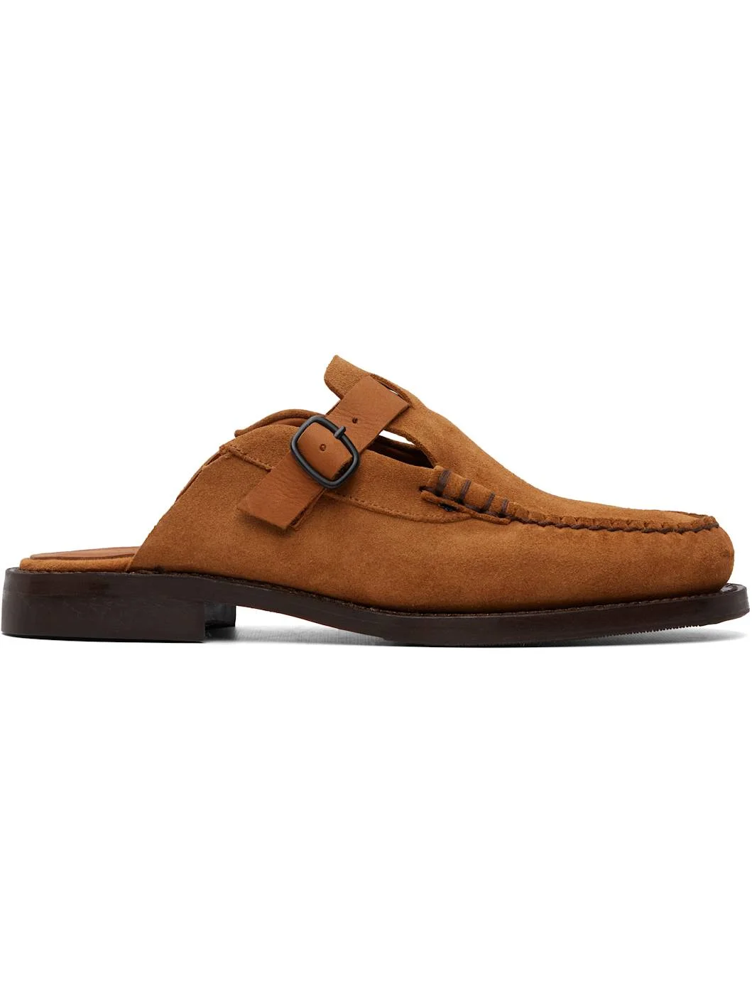 Tan Barraca Suede Vibram Loafers - 1