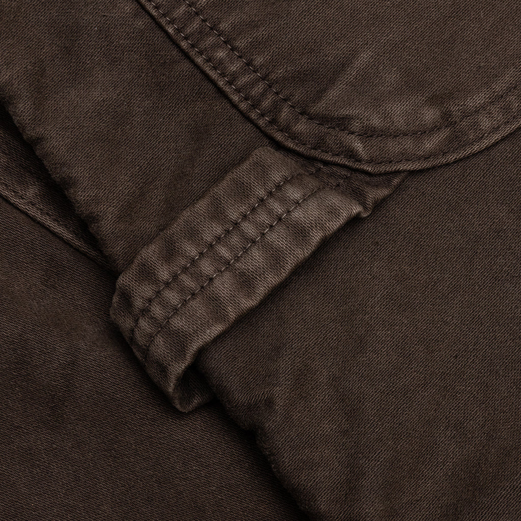 STRAIGHT-LEG JEANS - BROWN - 4
