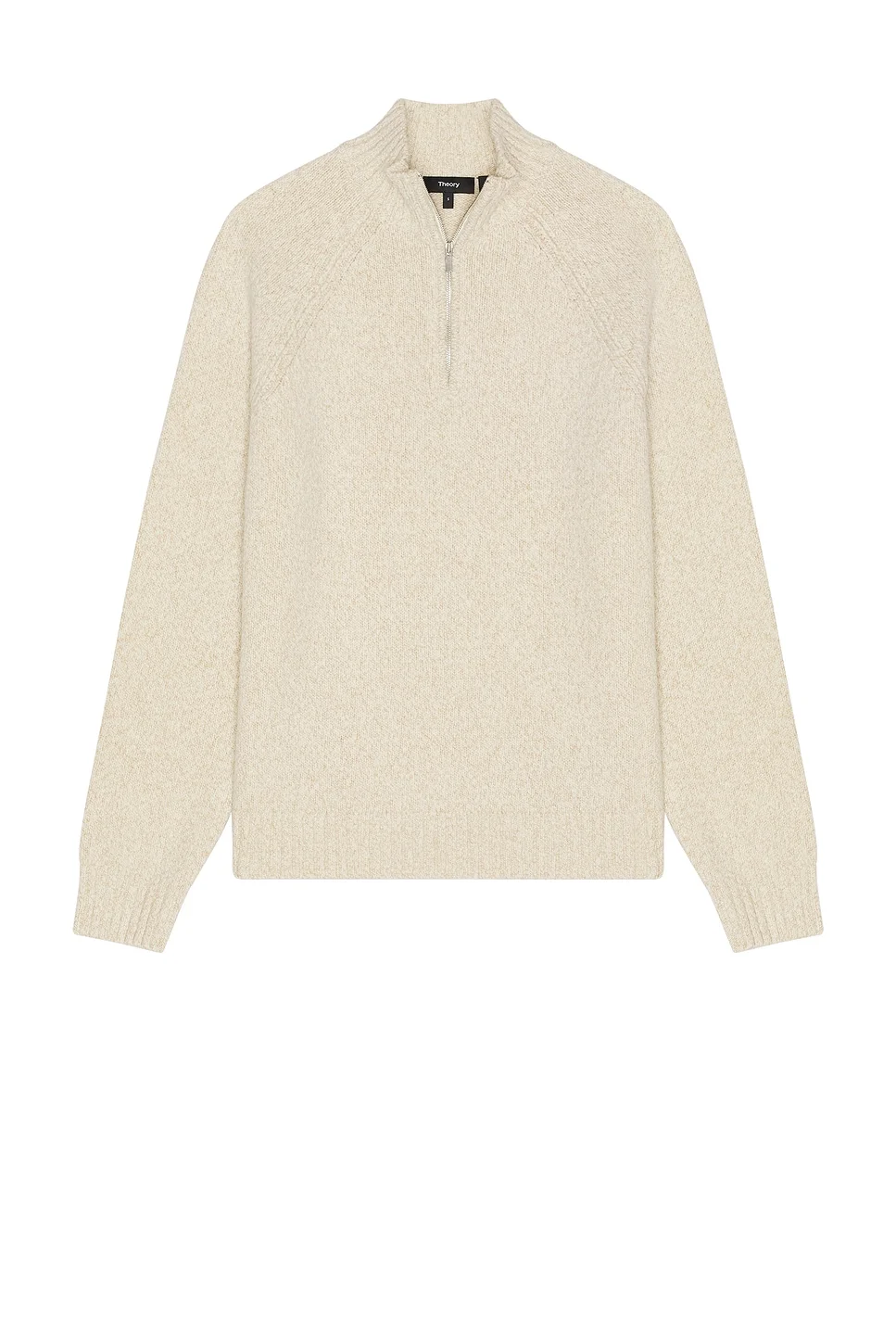 Quarter Zip Soft Twist Sweater - 1