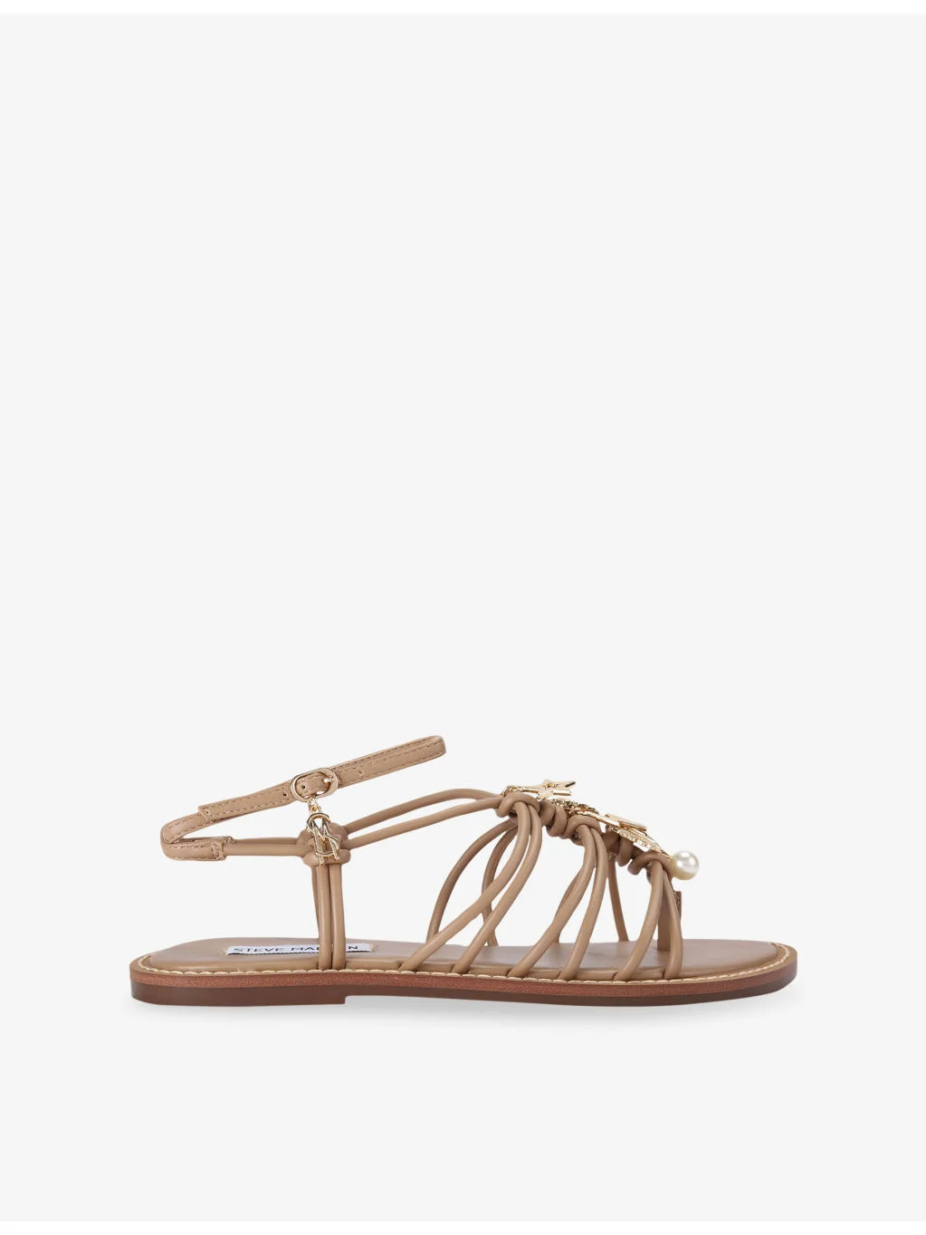 La Charmer Faux-Leather Sandals - 1