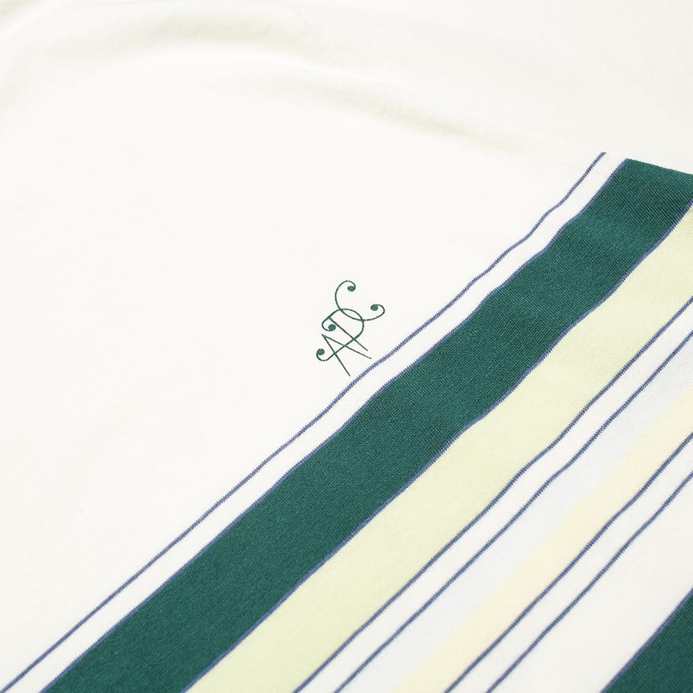 A.P.C. Gaston Stripe Logo Tee - 2