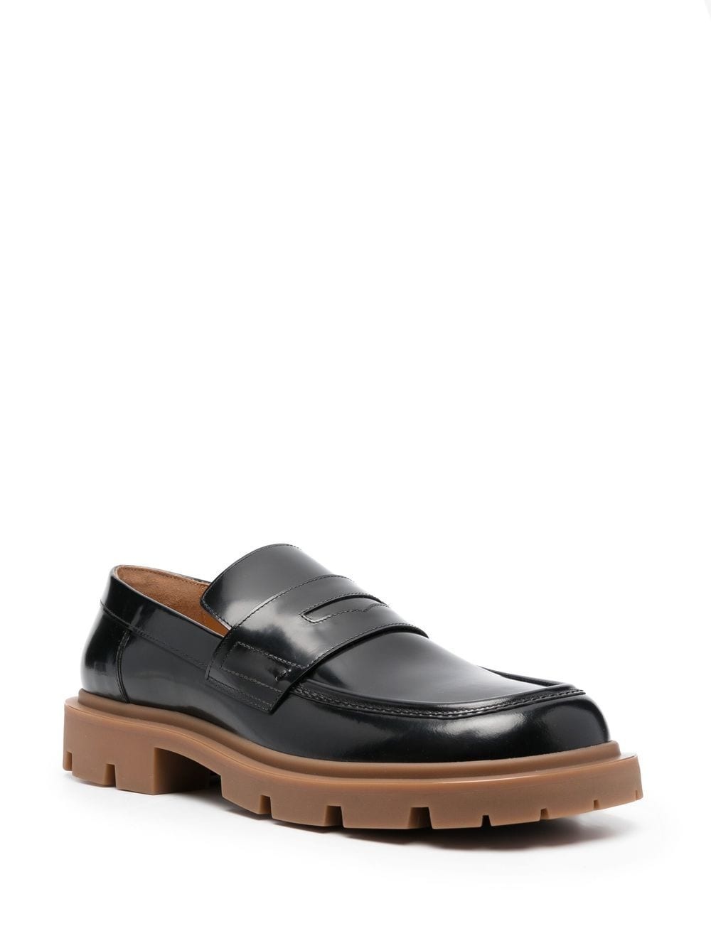 patent slip-on loafers - 2