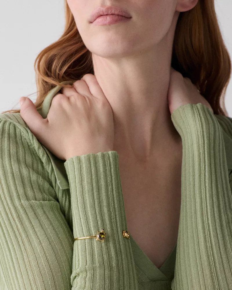 kate spade Secret Garden Turtle Cuff outlook