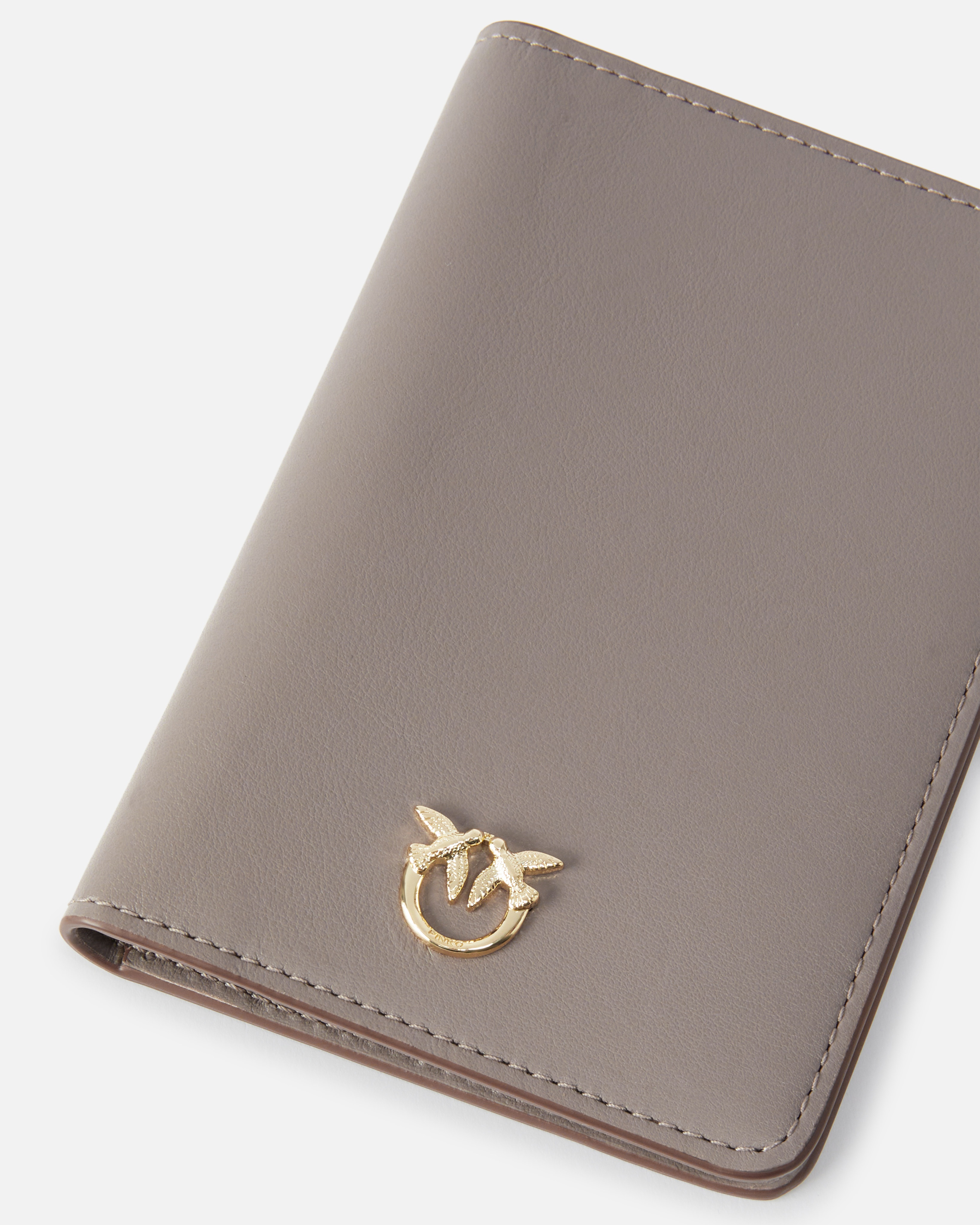 SMOOTH LEATHER PASSPORT HOLDER PINKO GALLERIA. - 4