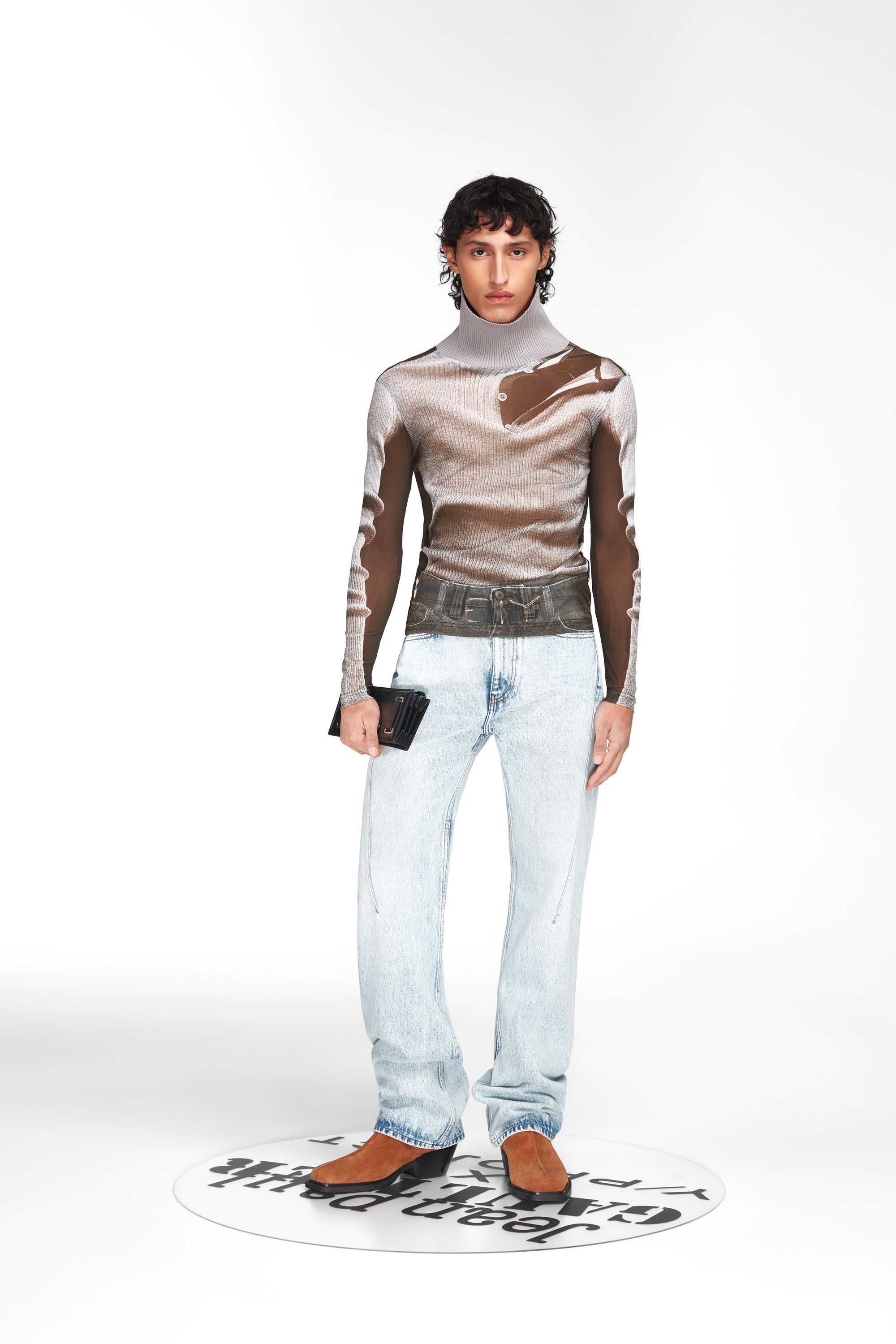 Y/Project Trompe L'oeil Turtleneck Top | yproject | REVERSIBLE Y/Project Trompe L'oeil Turtleneck Top | yproject | REVERSIBLE