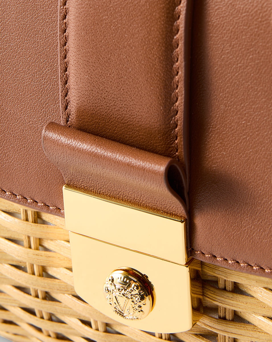 SMALL WICKER AVENUE BAG - 3