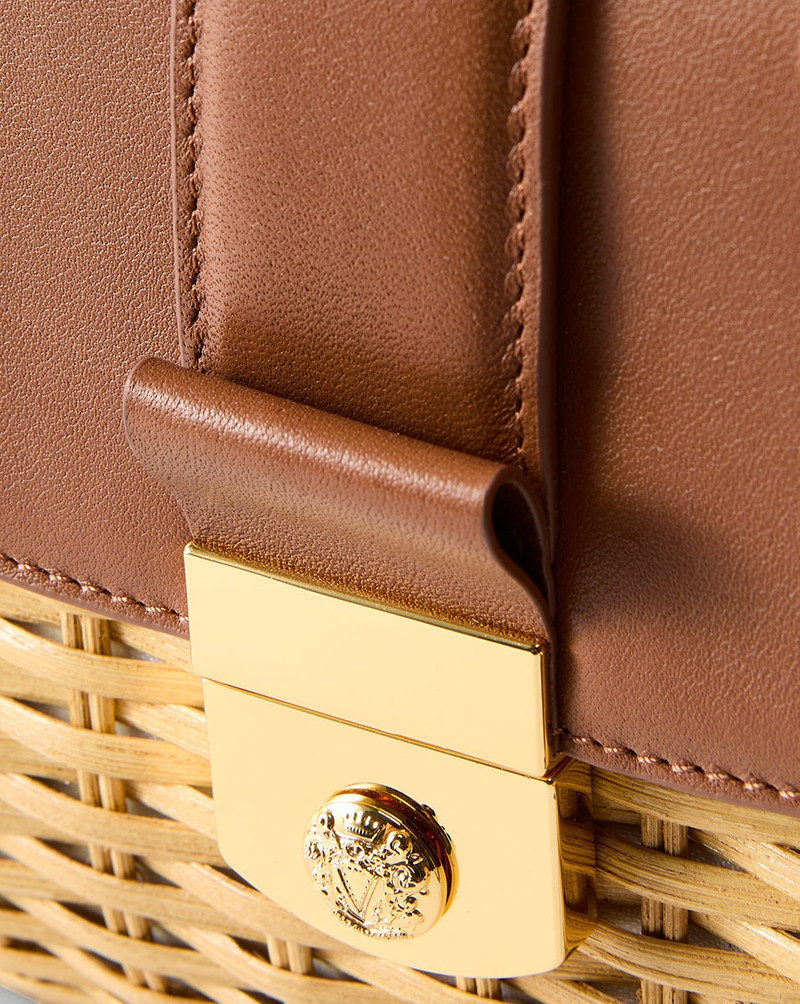 SMALL WICKER AVENUE BAG 3