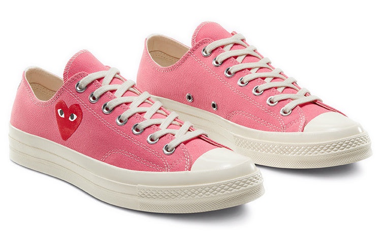 Converse x COMME des GARCONS PLAY Chuck 70 Low 'Bright Pink' 168304C - 4