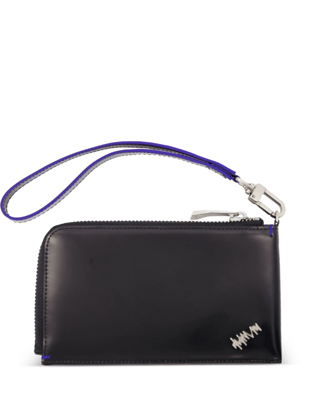 zip-around leather wallet - 2