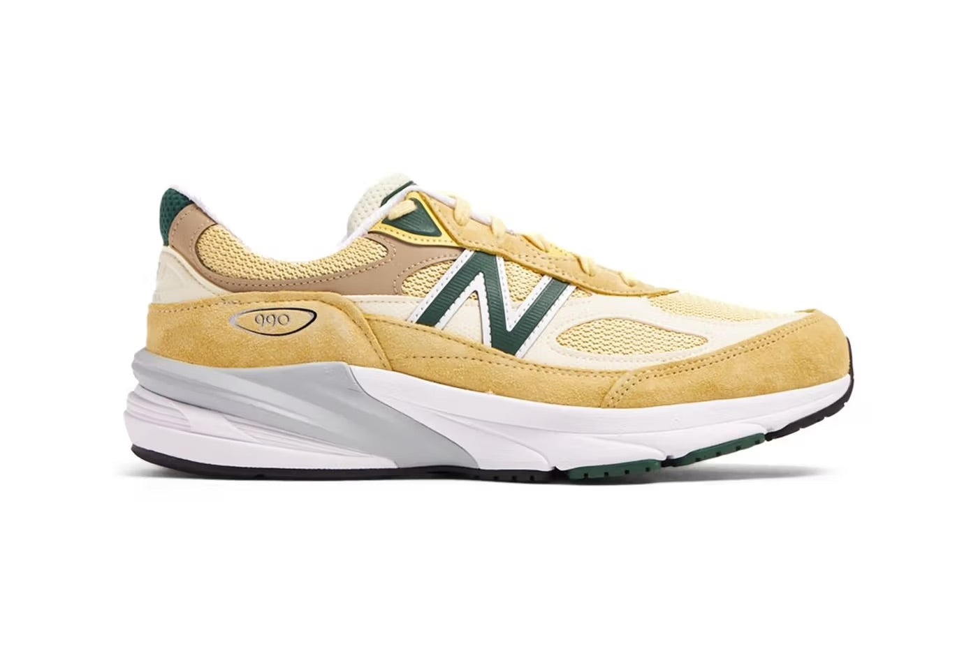 New Balance 990v6 Made in USA 'Pale Yellow' U990TE6 - 3