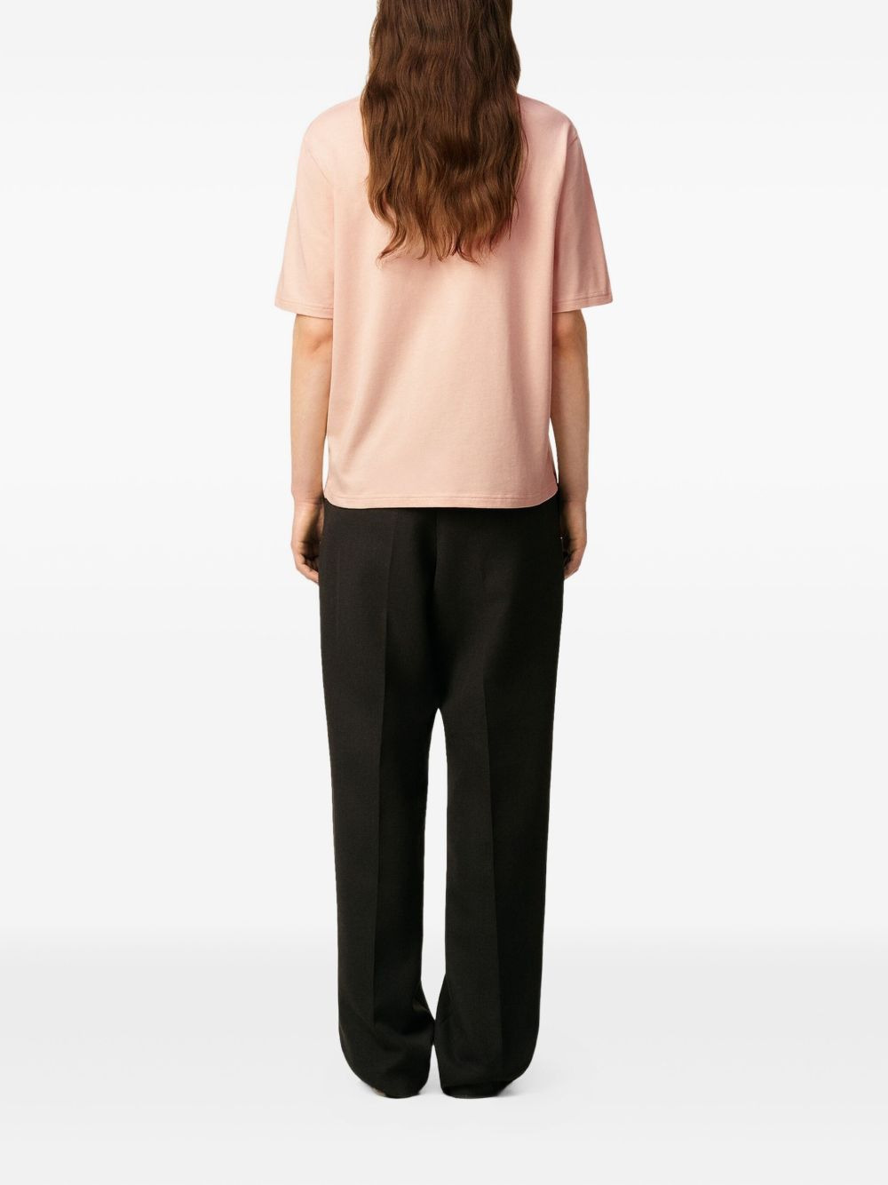 Ami De Coeur-motif cotton T-shirt - 4