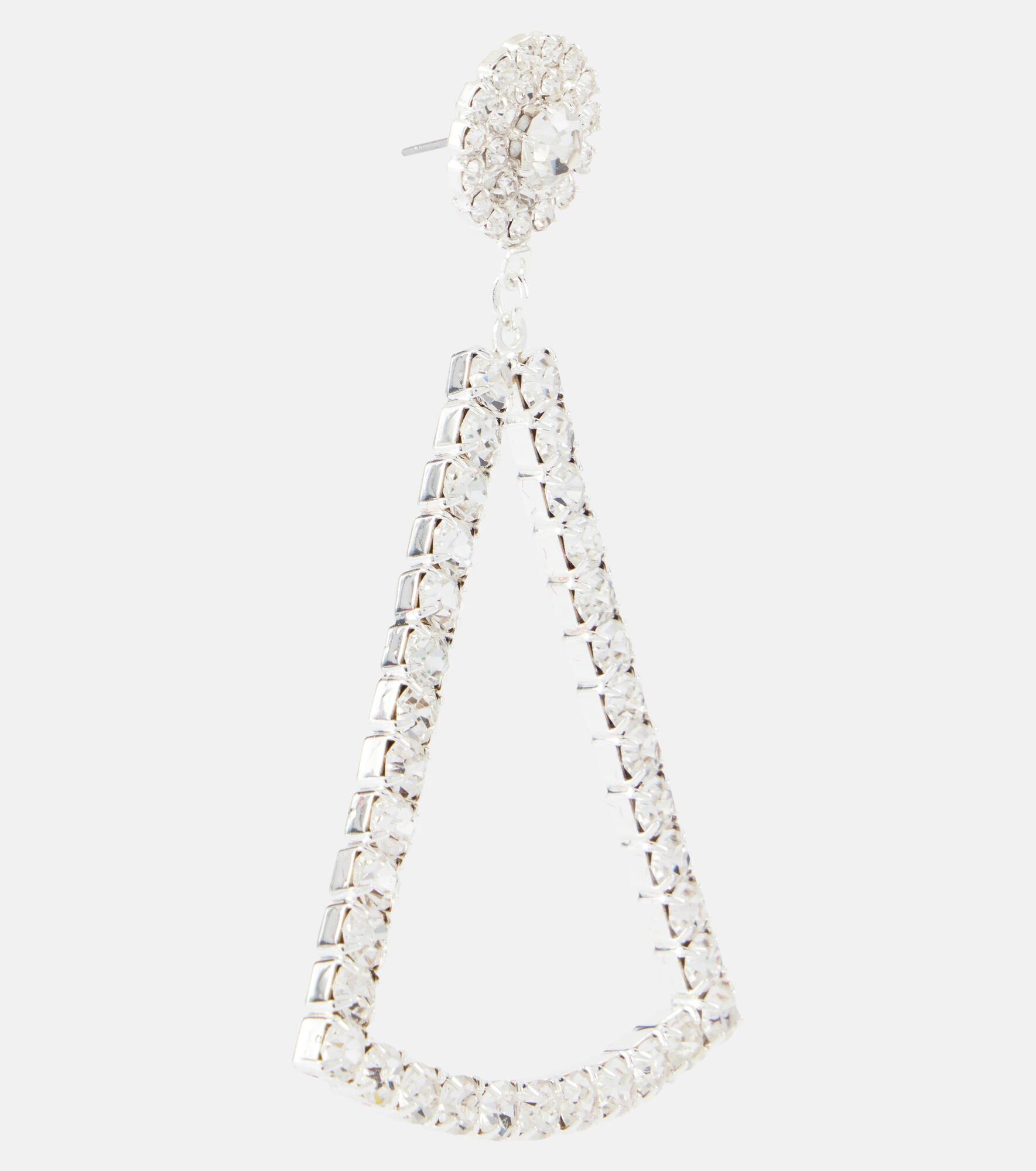 Embellished drop earrings - 2