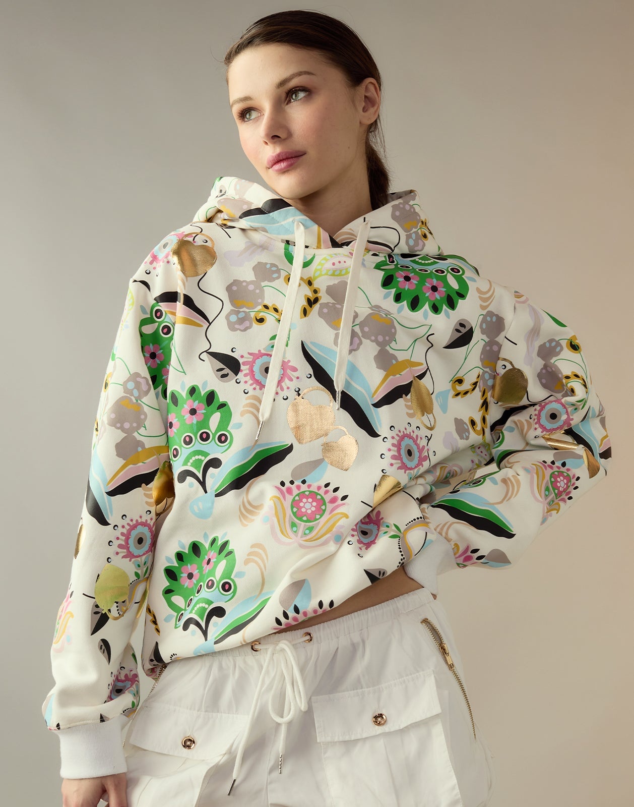 Gilded Garden Sweatshirt - 1
