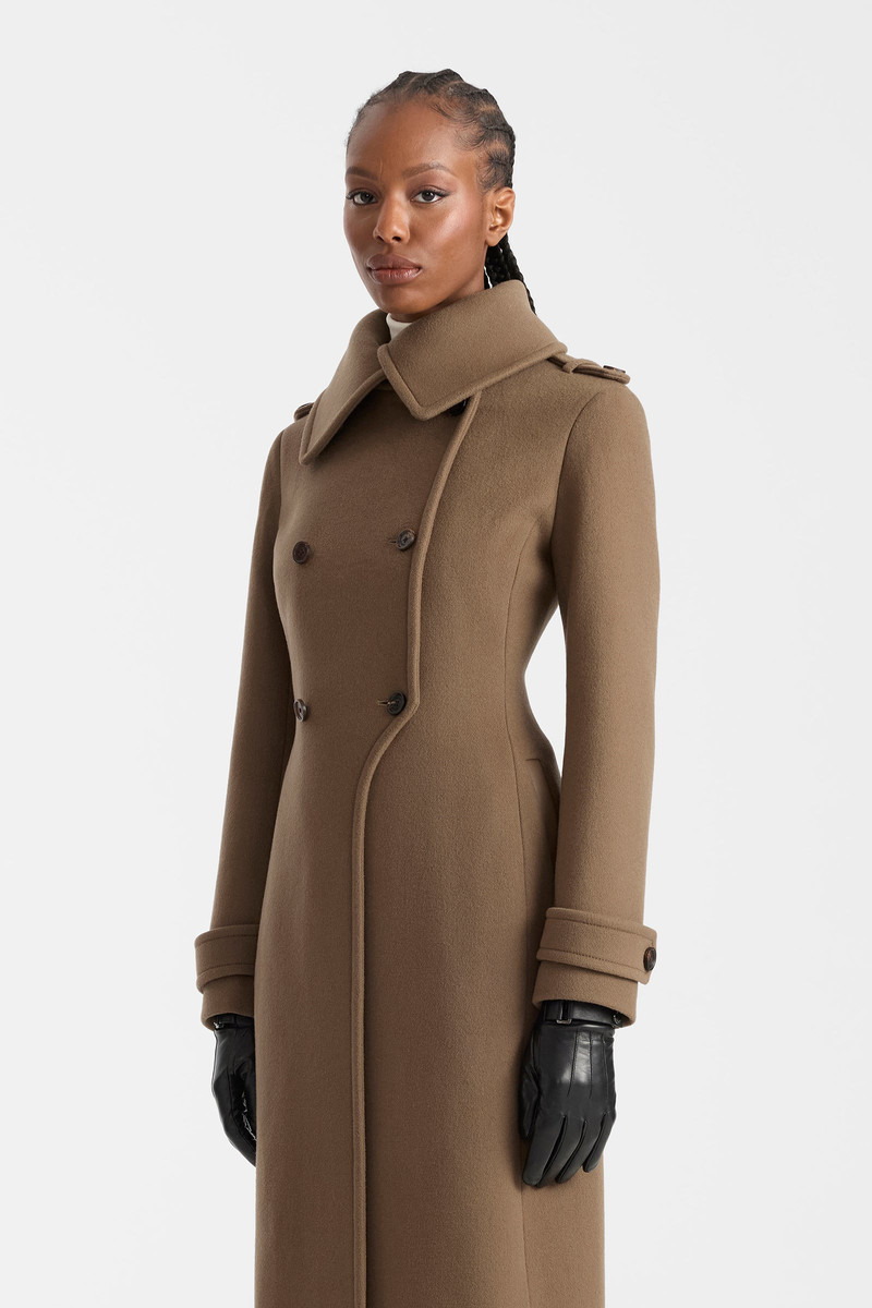 ELODIE-RZZ double face wool tailored coat 9