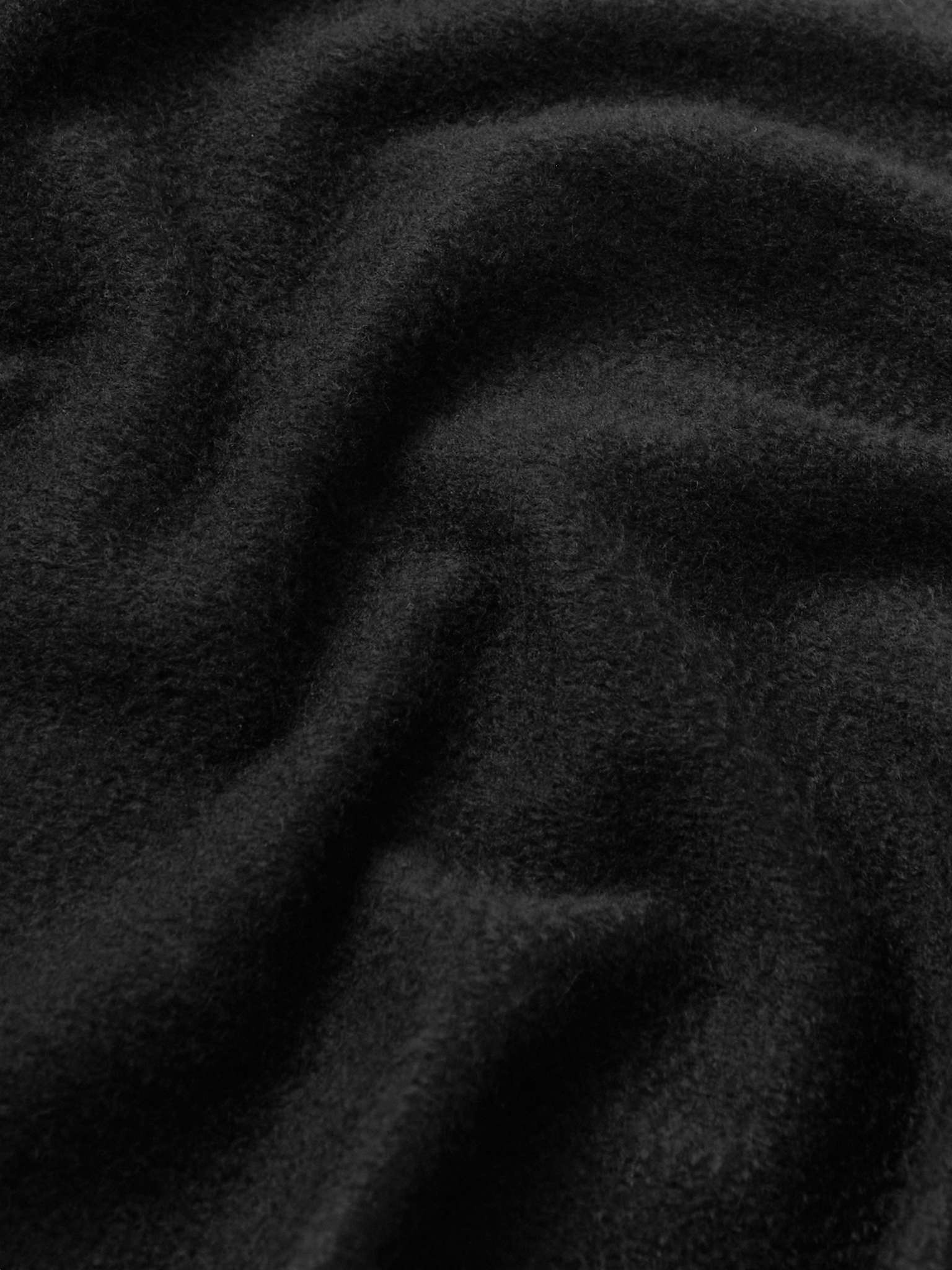 Fringed cashmere scarf - 3