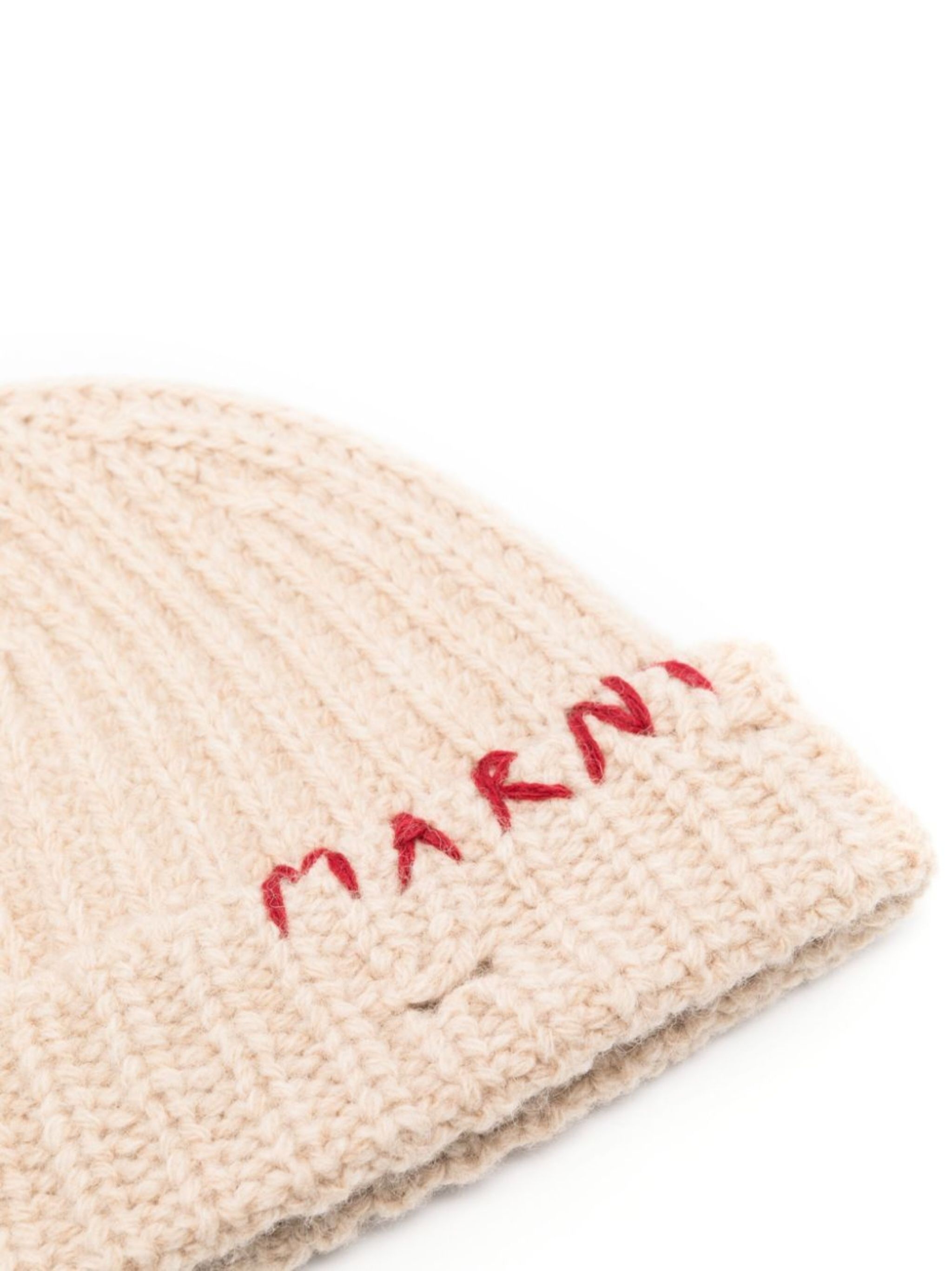 logo-embroidered beanie - 2