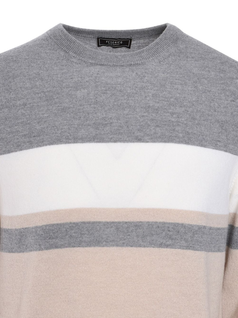 stripe-detailing jumper 3
