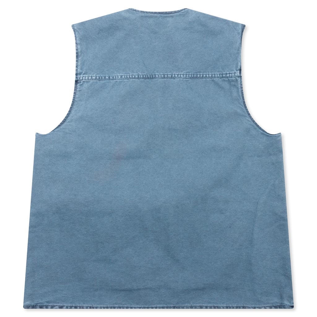 Carhartt ARBOR VEST STORM BLUE FADED feature REVERSIBLE