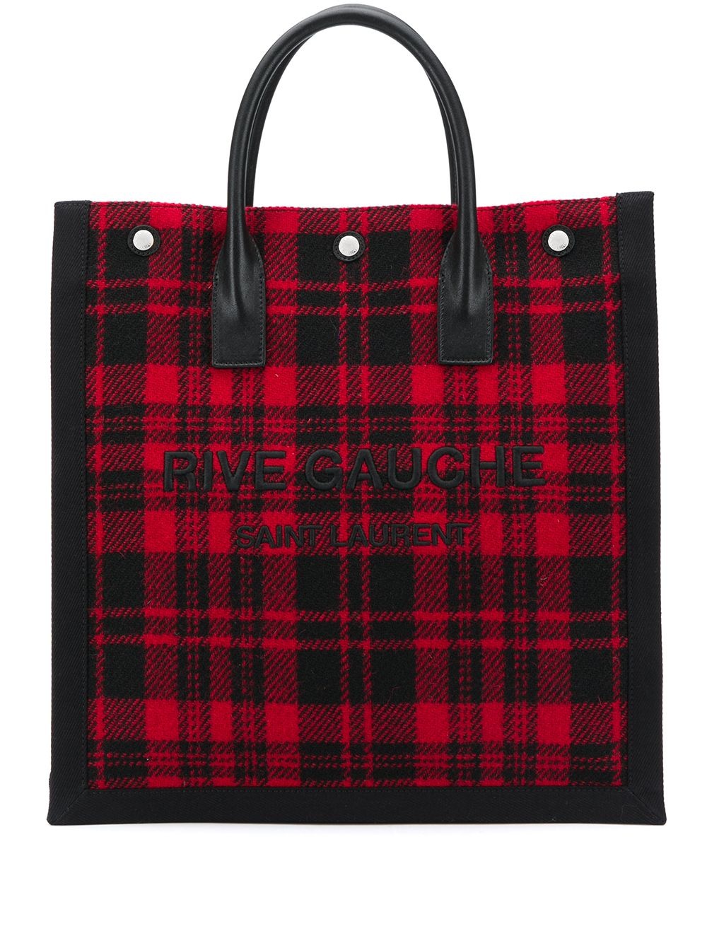 River Gauche check print tote bag - 1