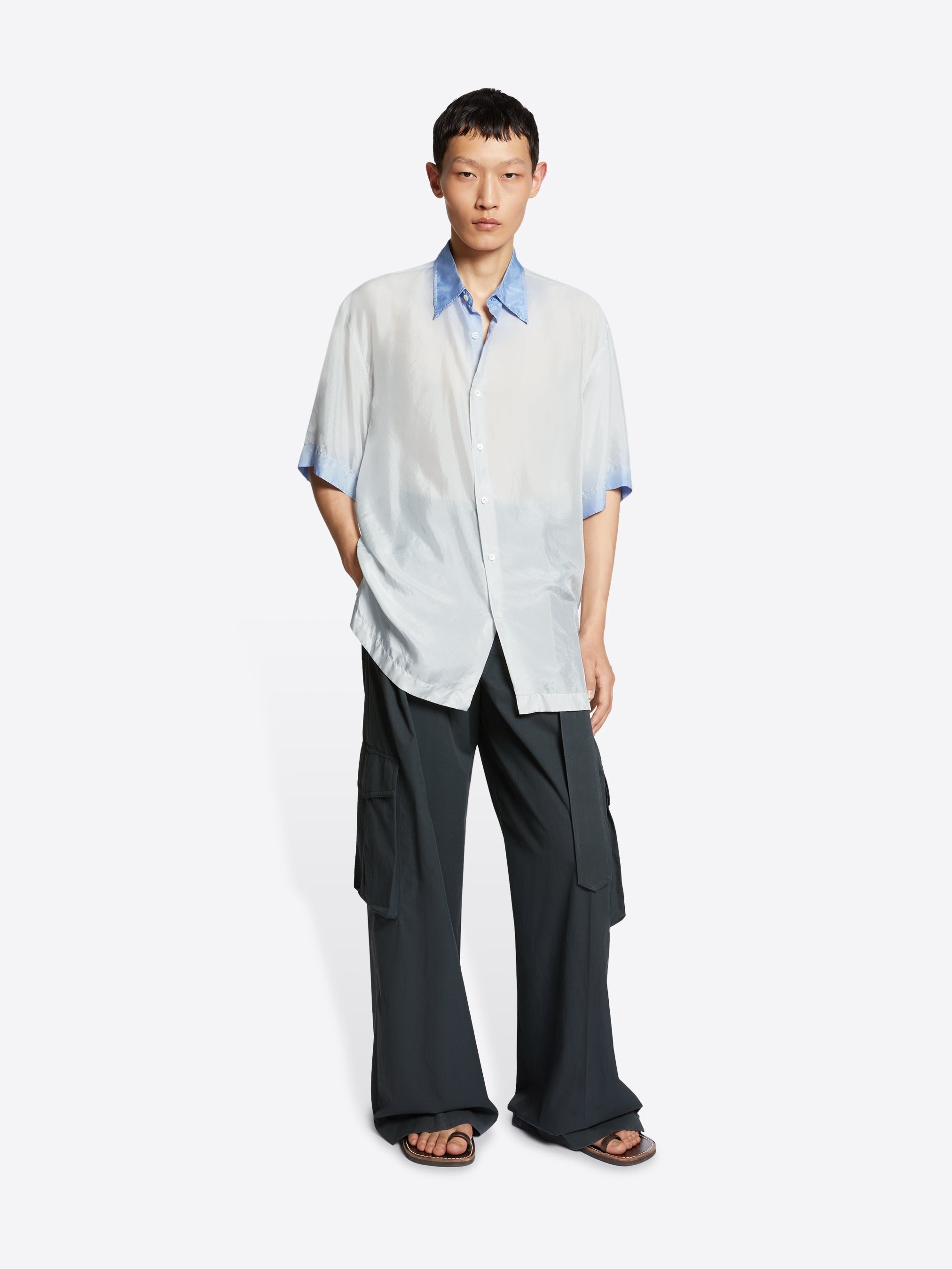 SILK OMBRE SHIRT - 2