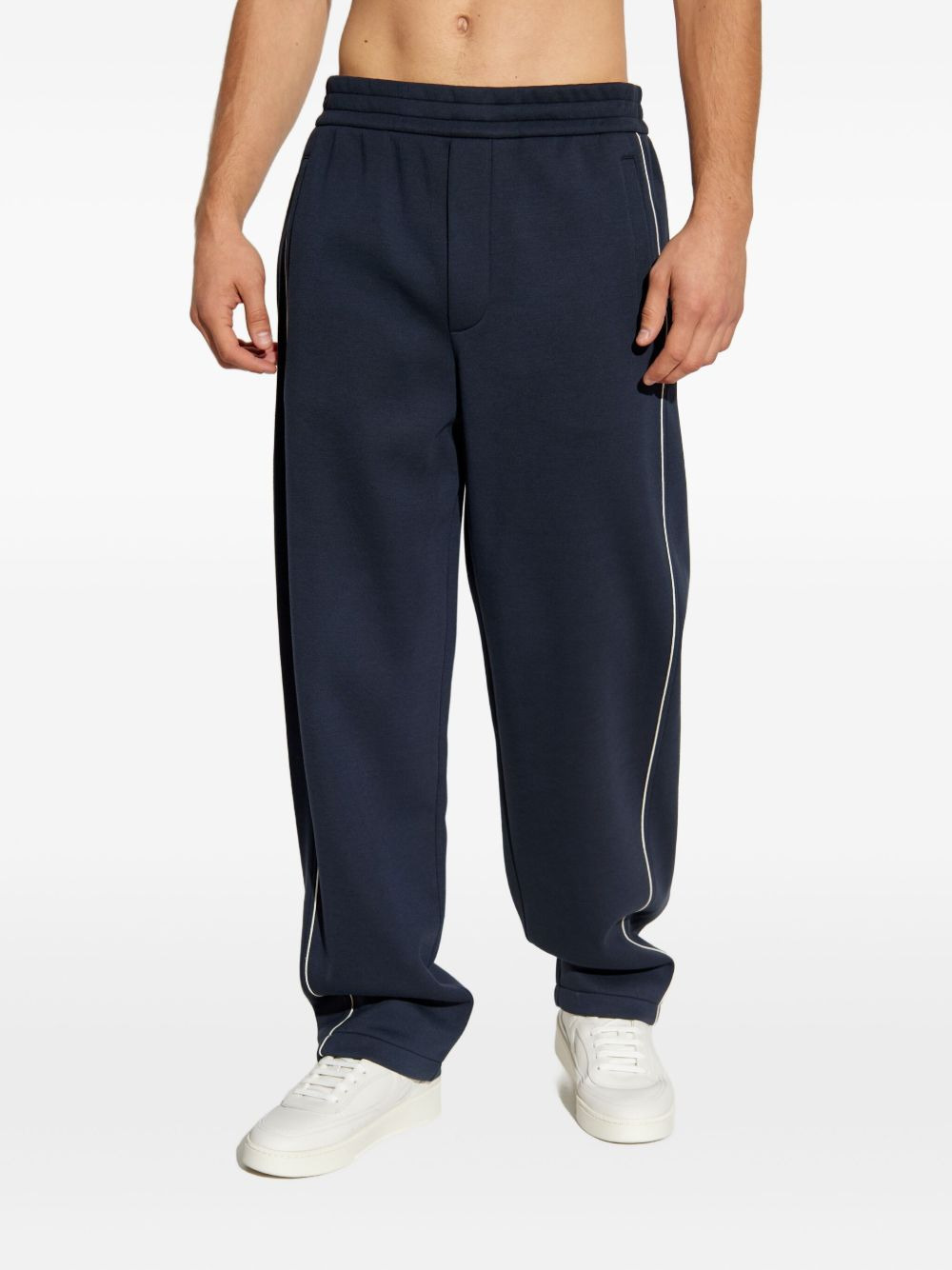 side-stripe track pants - 3