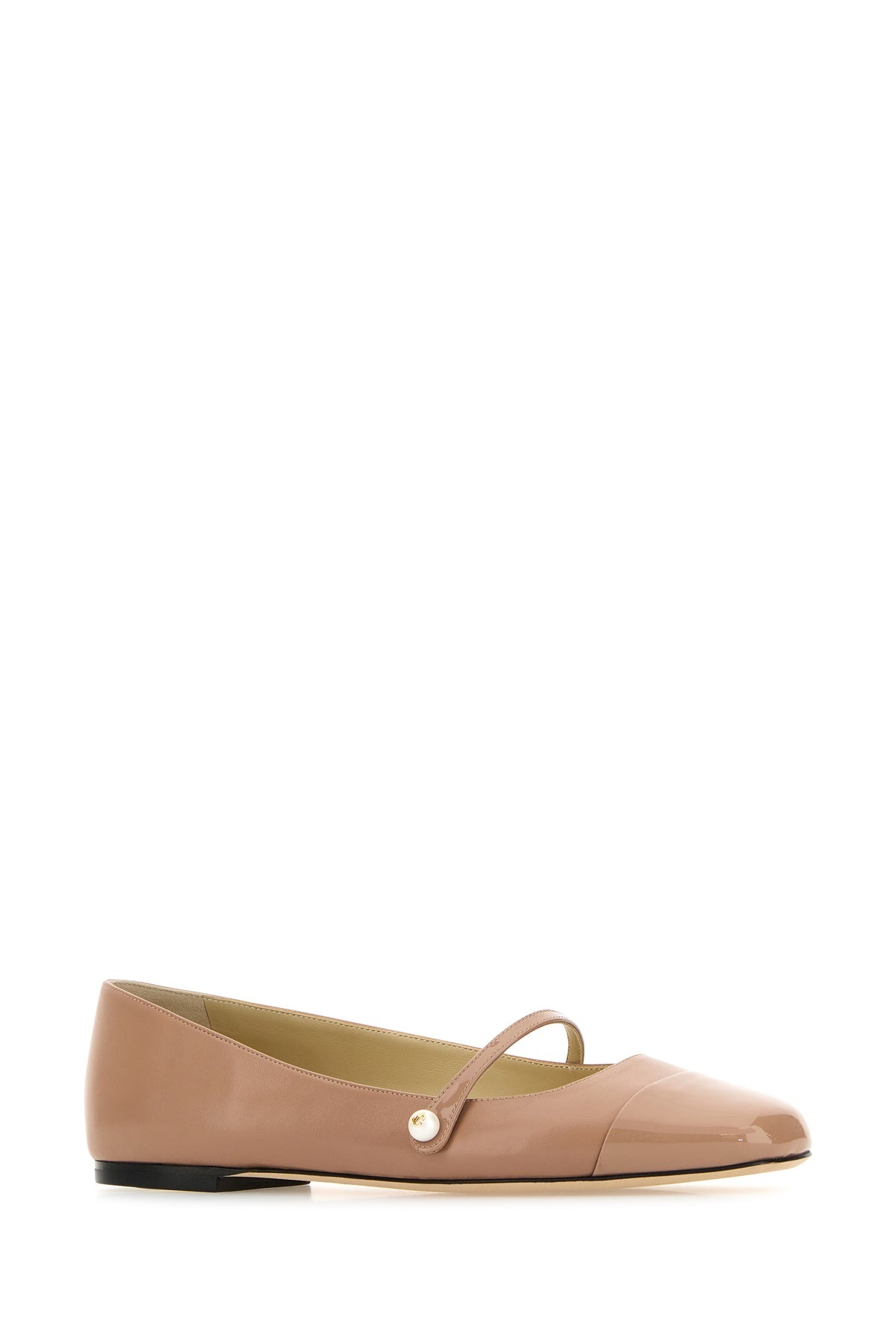 Skin pink nappa leather ballerinas - 2