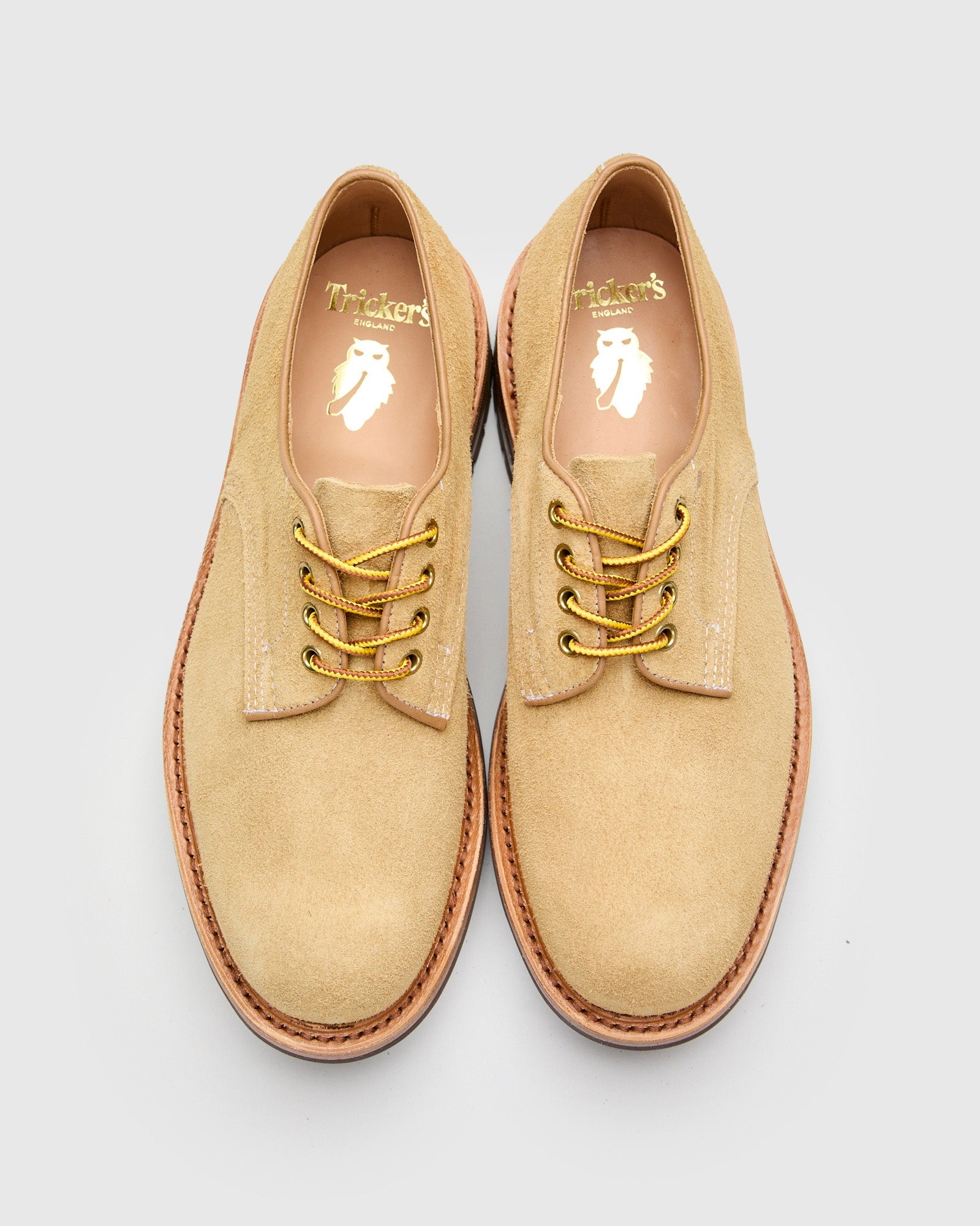 Daniel Work Shoe in Tan Hairy Suede - 6