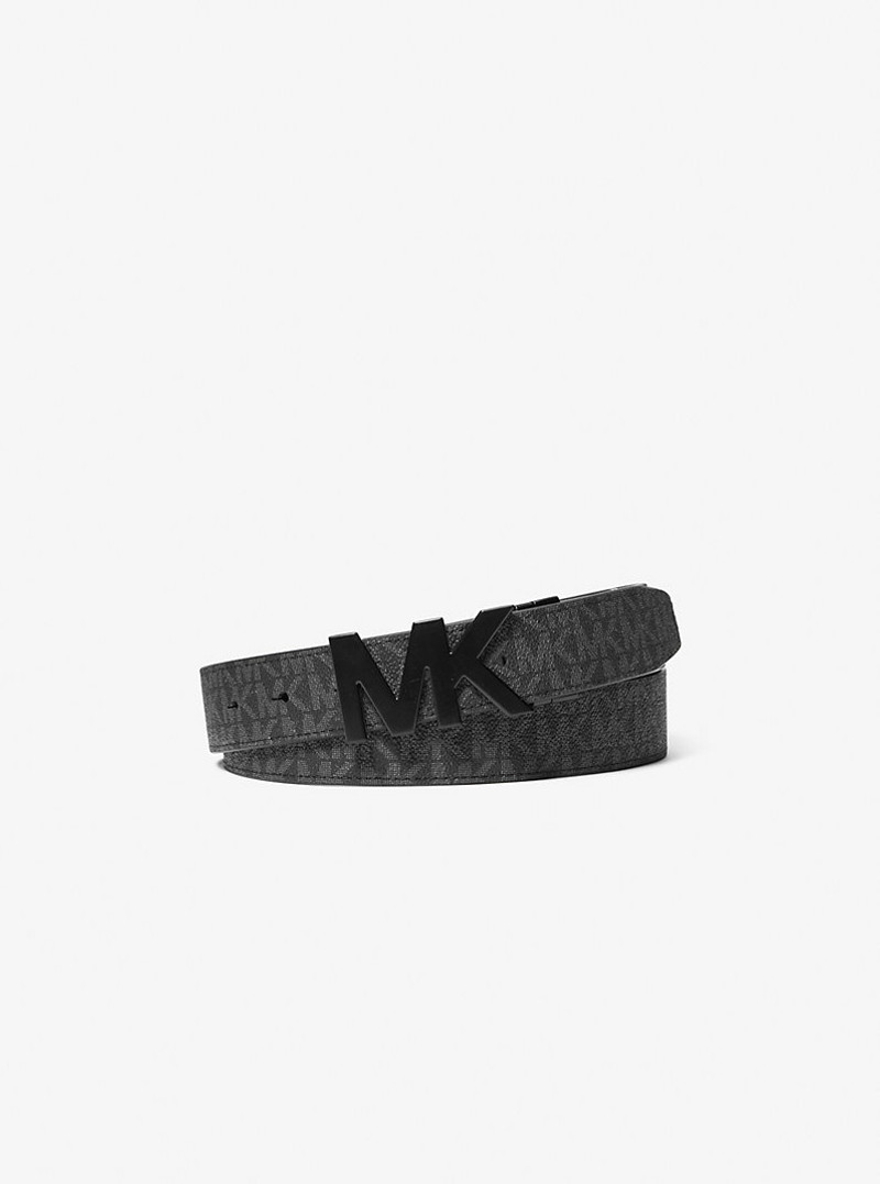 MICHAEL KORS Reversible Signature Logo Buckle Belt outlook