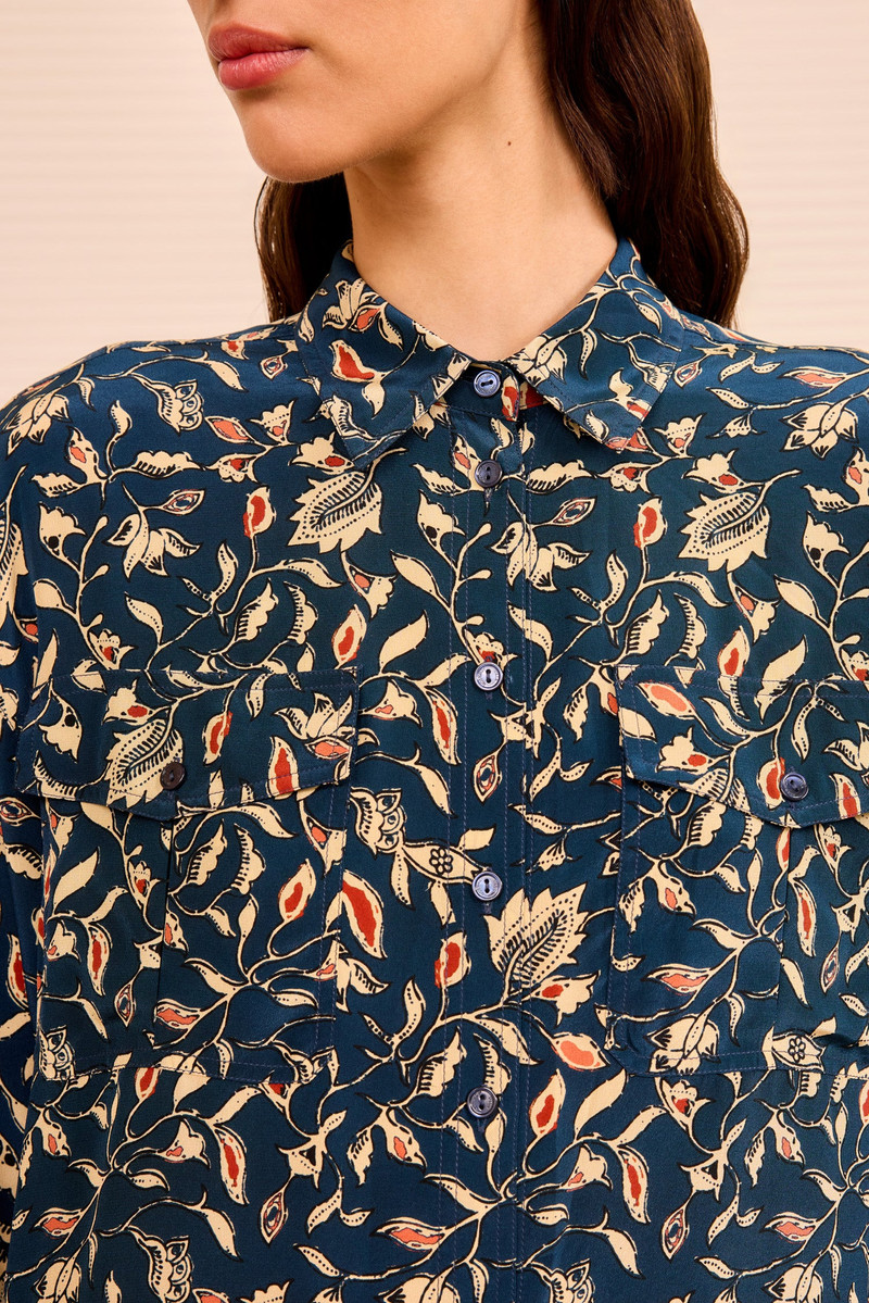 ULLA JOHNSON Soren Btn Up Shirt outlook