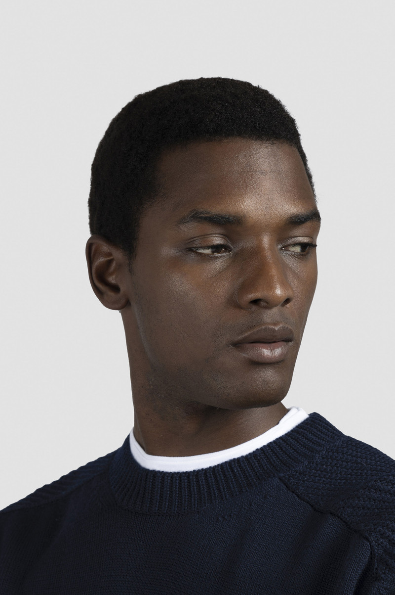 SOFT COOL TOUCH WOOL CREWNECK SWEATER 4