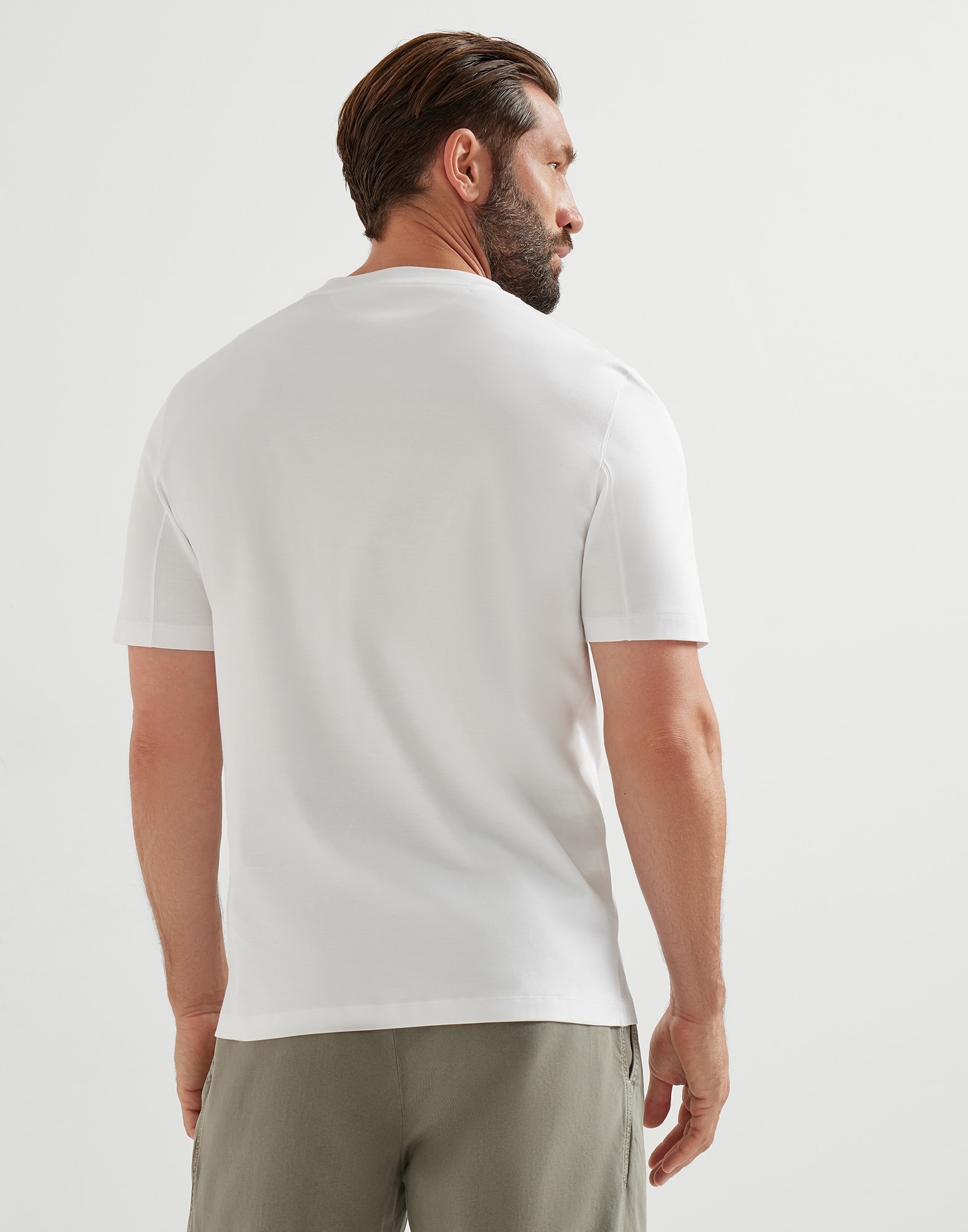 Cotton jersey crew-neck T-shirt with print - 2
