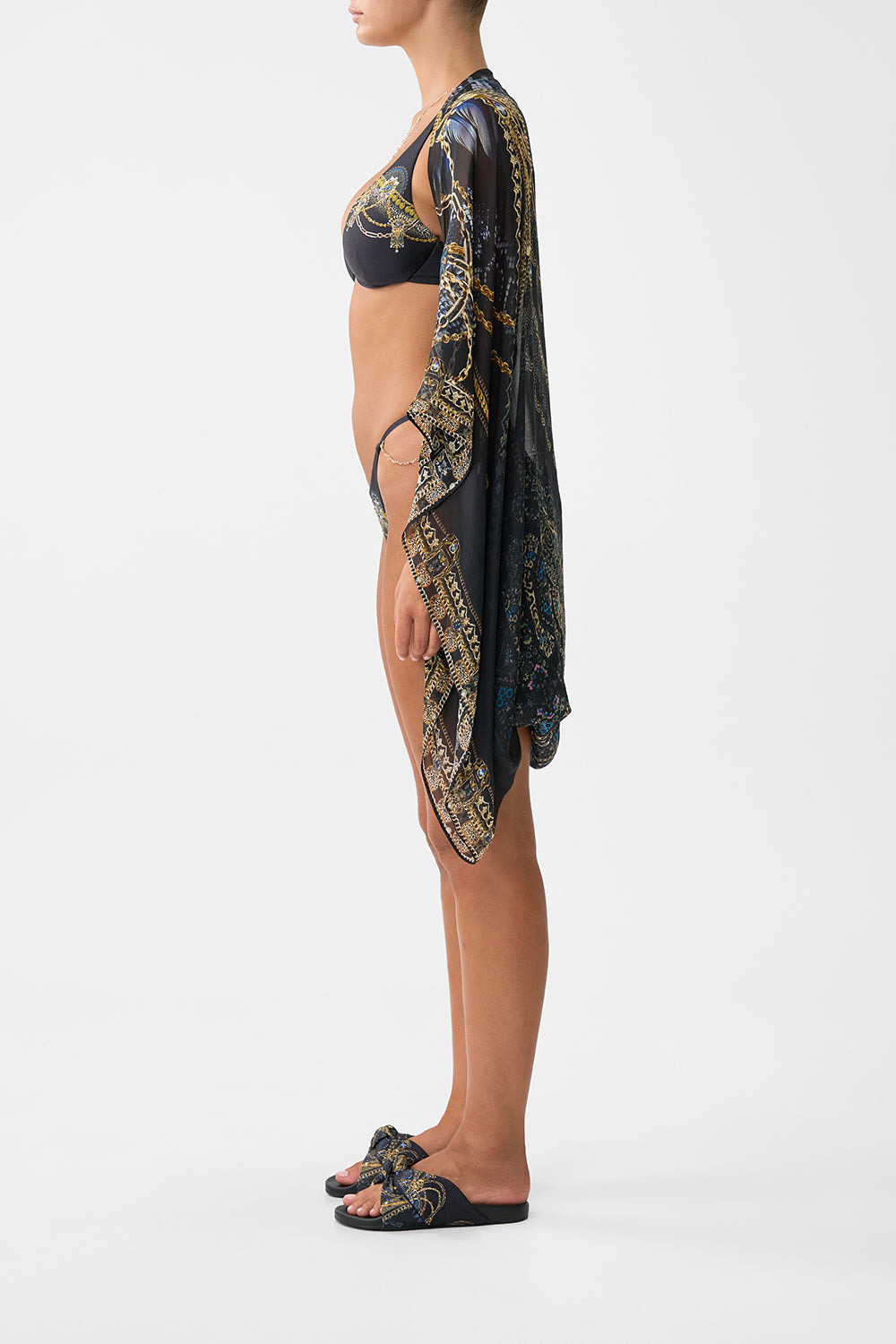 SILK CHIFFON SHRUG - 4
