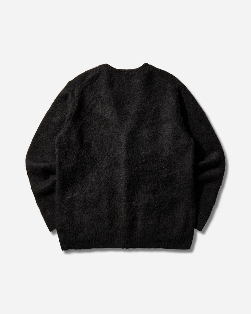 NEIGHBORHOOD Men's Mohair Cardigan Black outlook