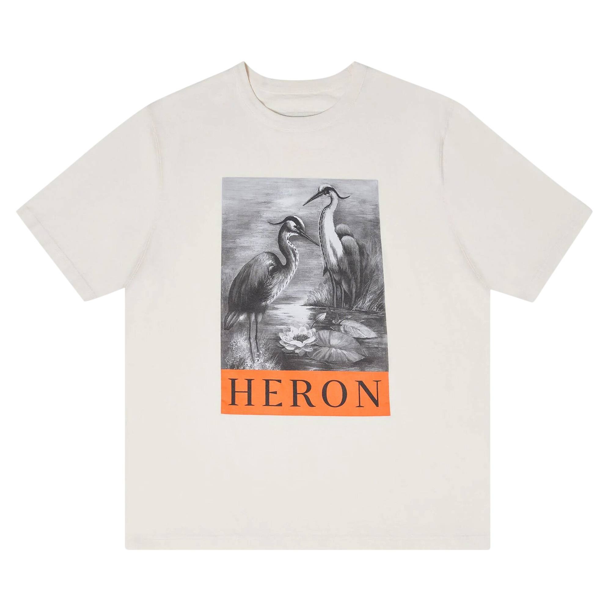 Heron Preston NF Heron BW Short-Sleeve Tee 'White/Black' - 1