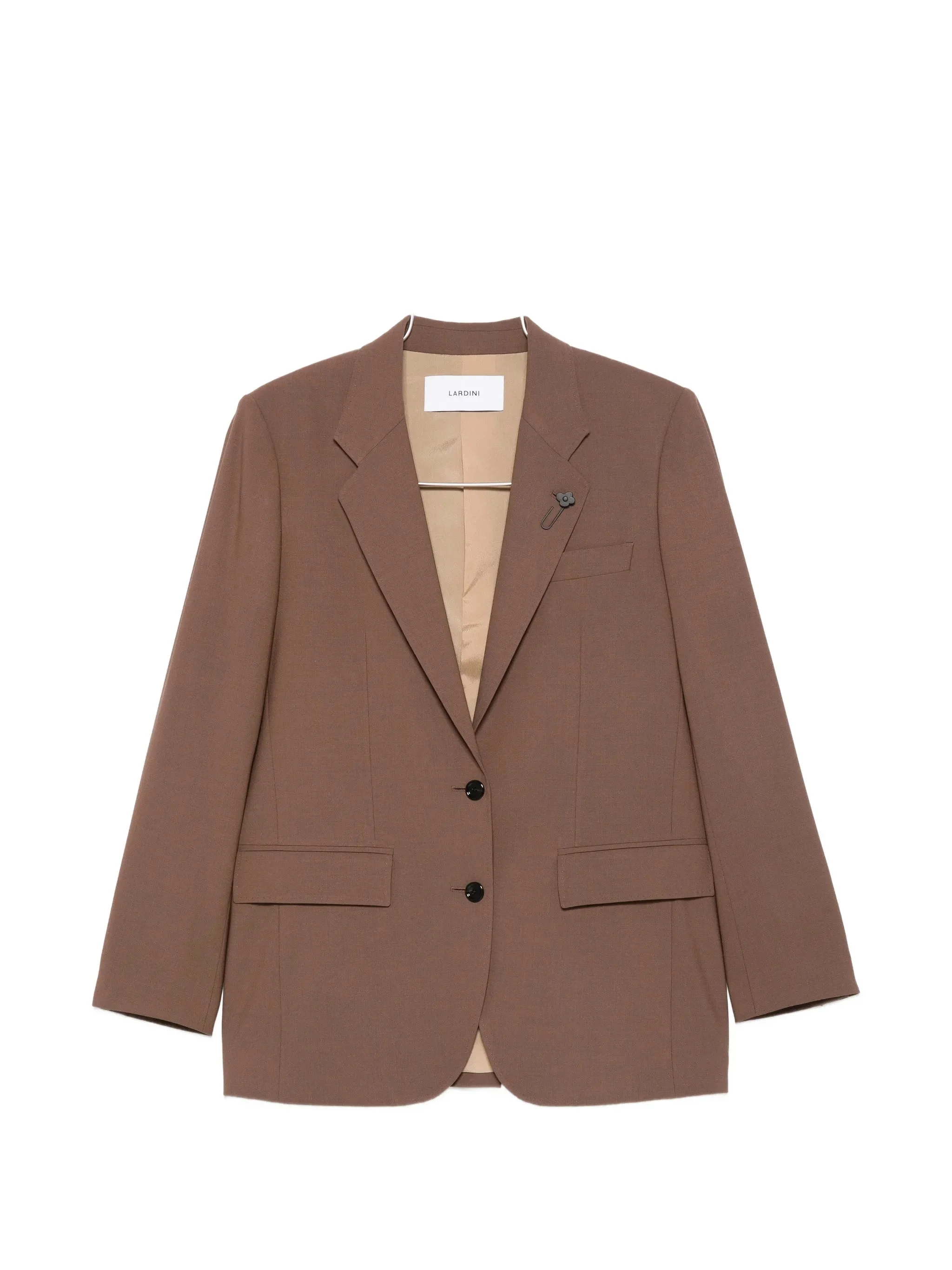 Lardini Button-fastening Flap-pocket Blazer - 1