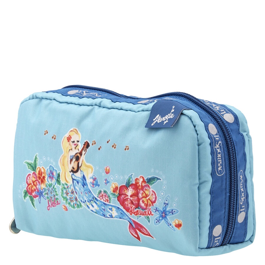 Le Sportsac - Le Sportsac Turquoise Rectangular Cosmetic Case - 7
