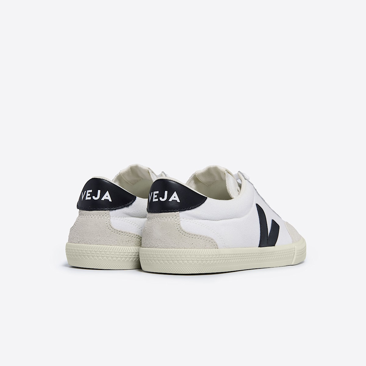 VOLLEY CANVAS WHITE BLACK - 3