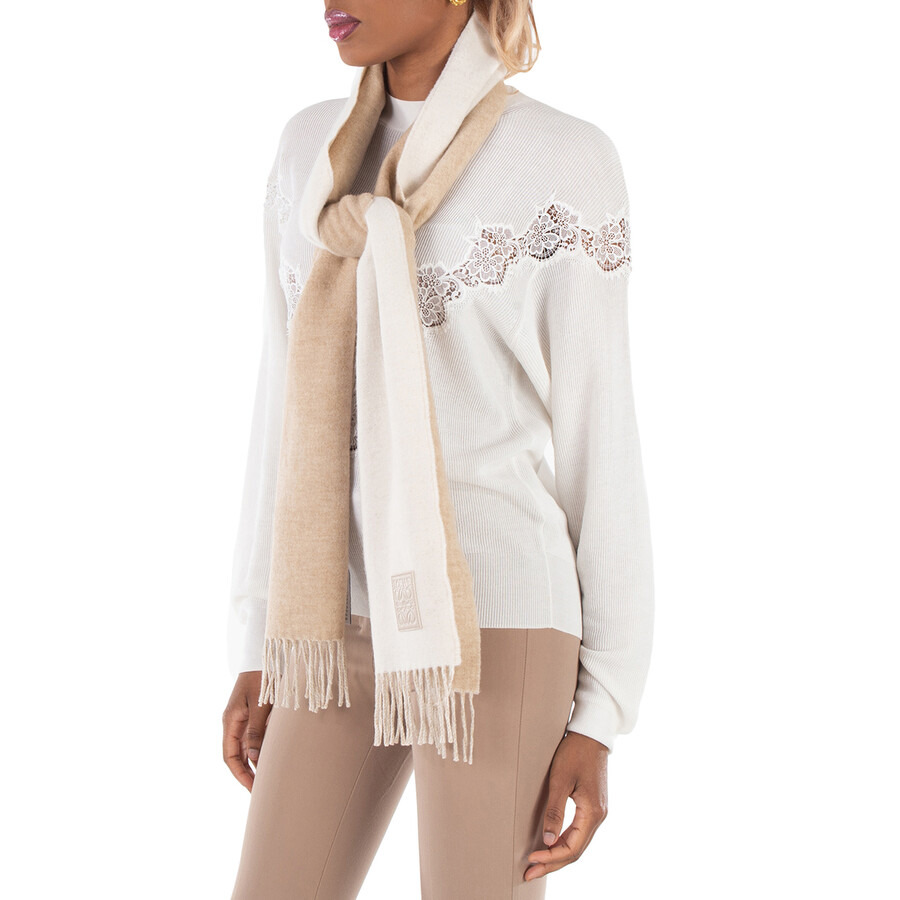 Loewe Wool And Cashmere Scarf - 2