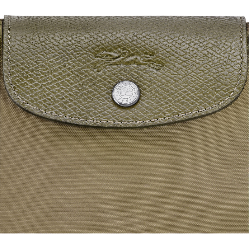 Le Pliage Green M Tote bag Artichoke - Canvas 6