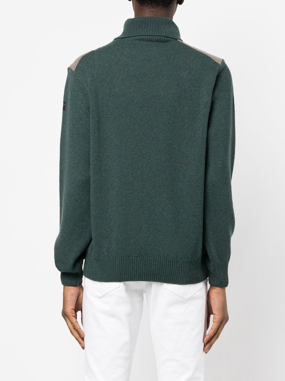 wool roll-neck jumper - 4