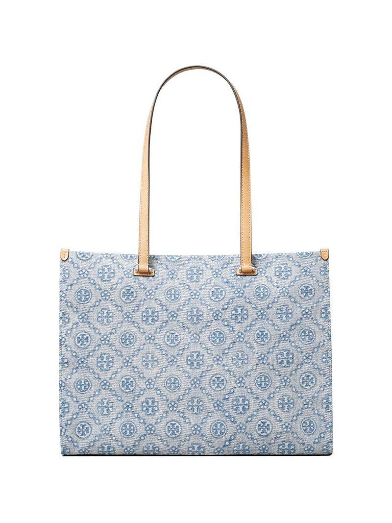 T Monogram denim tote bag 1