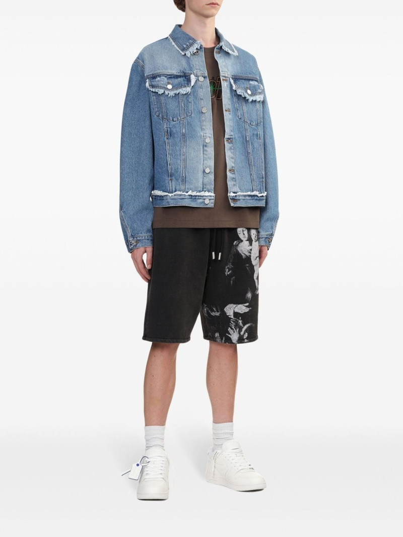 Off-White Mary skate shorts outlook